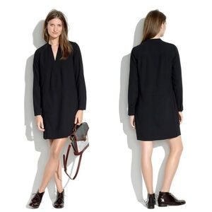 MADEWELL | Shift Black Dress | Size XS